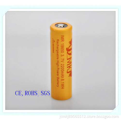 Li-ion Battery 18650-2200mAh, High Cap, Power Bank, E-Cigarette Battery, Power Bank, Lithium 18650 Battery Pack, High Cap, Flashlight Battery, Li Ion Battery